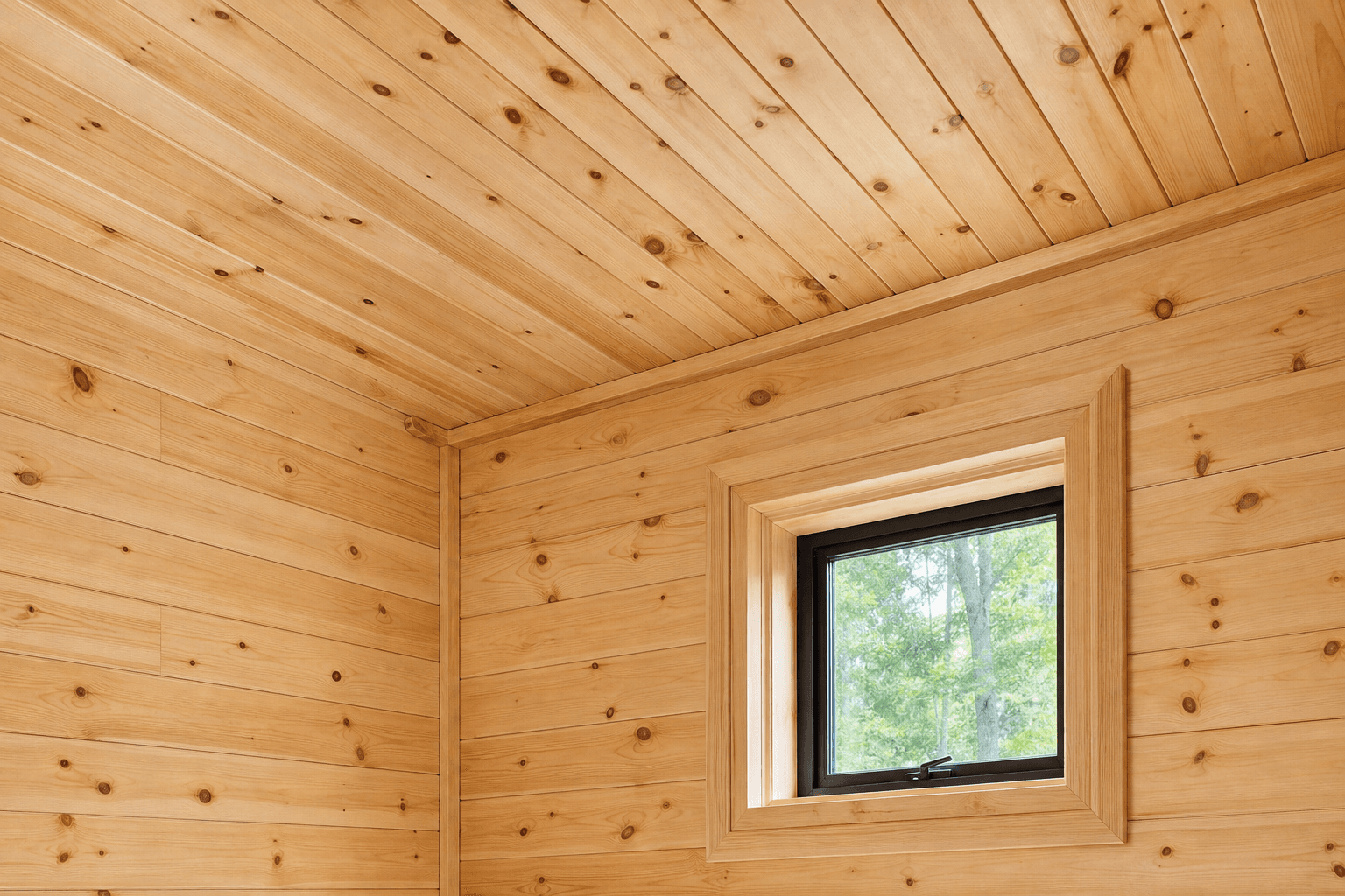 Knotty Pine finish
